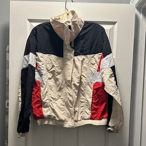Divided Kids Jacket - Black, Red, and Cream